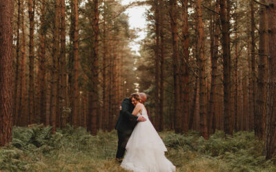 Healey Barn Wedding // Snogging in the Woods