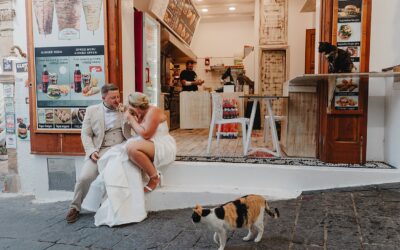 Rhodes Wedding in Lindos // Eating Gyros on the Steets
