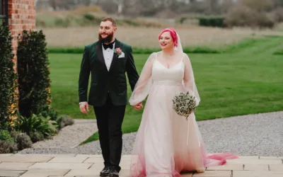 Thirsk Lodge Barns Wedding // Dinosaurs and Disco Balls